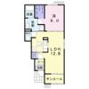 メゾンドアイリスGの間取り画像