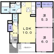 ファミール 椿 Ⅰの間取り画像