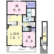 メゾングレースFの間取り画像