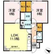セジュール Kの間取り画像