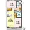 Dーroom姉体の間取り画像