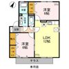 セントラルハイツ Cの間取り画像