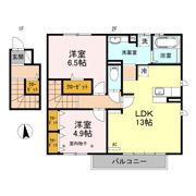 グランモアポムの間取り画像