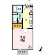 アレイ御用所 B棟の間取り画像
