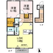 グランツ上薬王寺 C棟の間取り画像
