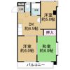 ビワハイツナカネの間取り画像