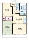 岩滑イーストハイツの間取り画像