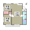 ウチダコーポ3の間取り画像