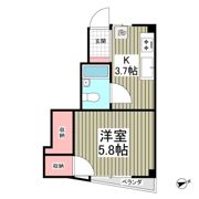 ヴィラ狭山ヶ丘の間取り画像