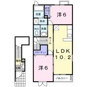 グリーンフィールズの間取り画像