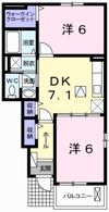 リヴァーサイドレジデンスAの間取り画像