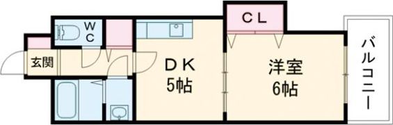 クレアージュ島瀬の間取り画像