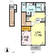 グランクッカの間取り画像