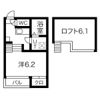 シャルムコーポ尾頭橋の間取り画像