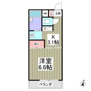 日成マンションの間取り画像