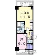 菊水レジデンス綱島Ⅰの間取り画像