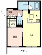 シャーメゾン姫路W(南)の間取り画像