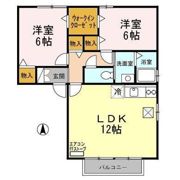 エルドラード ナナ Aの間取り画像