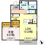 la luce(ラ ルーチェ)の間取り画像