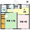 シティハイムカツマタの間取り画像