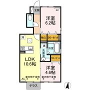 ウィットSENGEN A棟の間取り画像