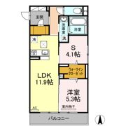 ルシエールの間取り画像