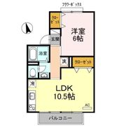 セジュール笹川の間取り画像