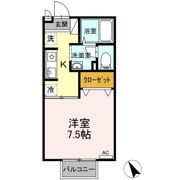 ミントグリーンの間取り画像