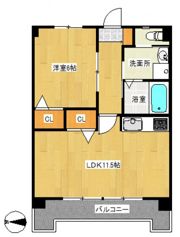 Forest Hills 田方（フォレストヒルズ田方）の間取り画像