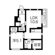 クレスト桜の間取り画像