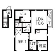 クレスト桜の間取り画像