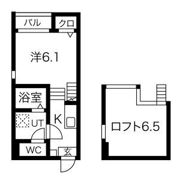 プライム下坂の間取り画像