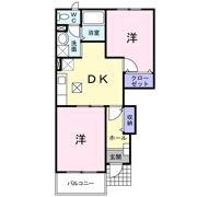 ドミールミアキの間取り画像