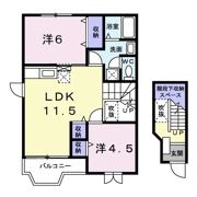 ルミエール弐番館の間取り画像