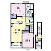 グランヴィエラAの間取り画像
