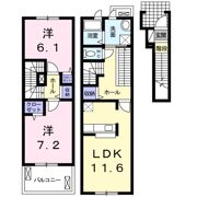 ナリッシュの間取り画像