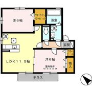 アプリコット．F Ⅰ棟の間取り画像
