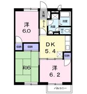 フローラルYMの間取り画像