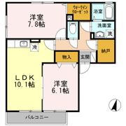 ソレイユ B棟の間取り画像