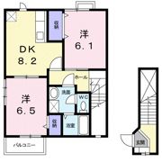 ボヌールの間取り画像