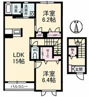 プロヌーブ三条の間取り画像