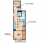 リベレンテ幡ヶ谷の間取り画像