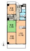 パル住吉の間取り画像