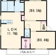 メゾン・シャルムMの間取り画像