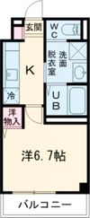 レガーロ雲井の間取り画像