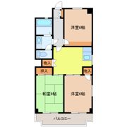 酒井マンションB棟の間取り画像