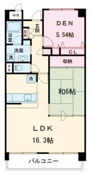 グランデージーの間取り画像