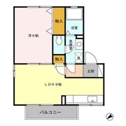 セジュールS Aの間取り画像