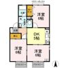 滝田アパートの間取り画像