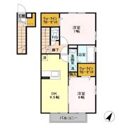 パークヒルABの間取り画像